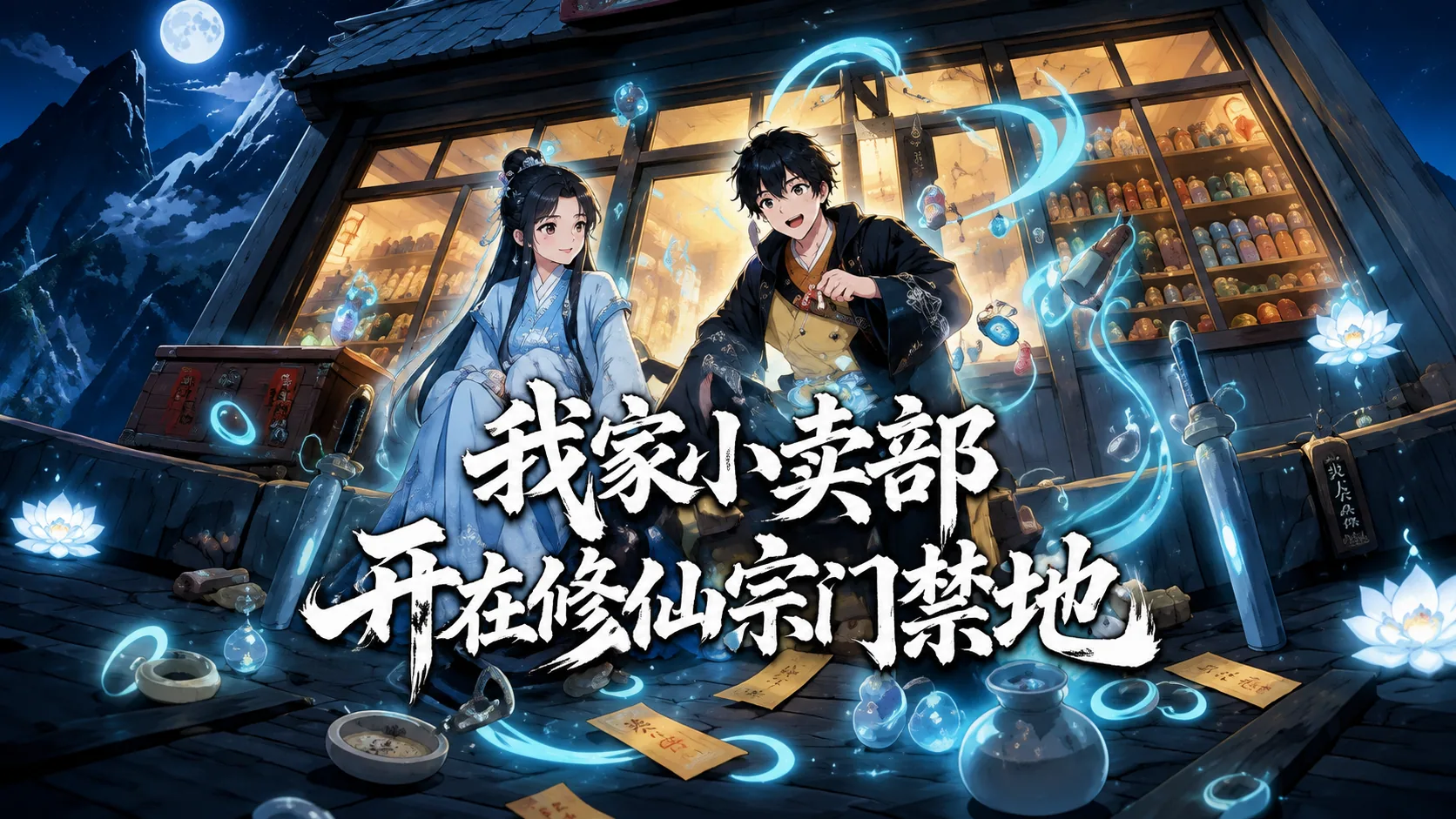 AI Animated Series: My Convenience Store Is in a Forbidden Cultivation Sect