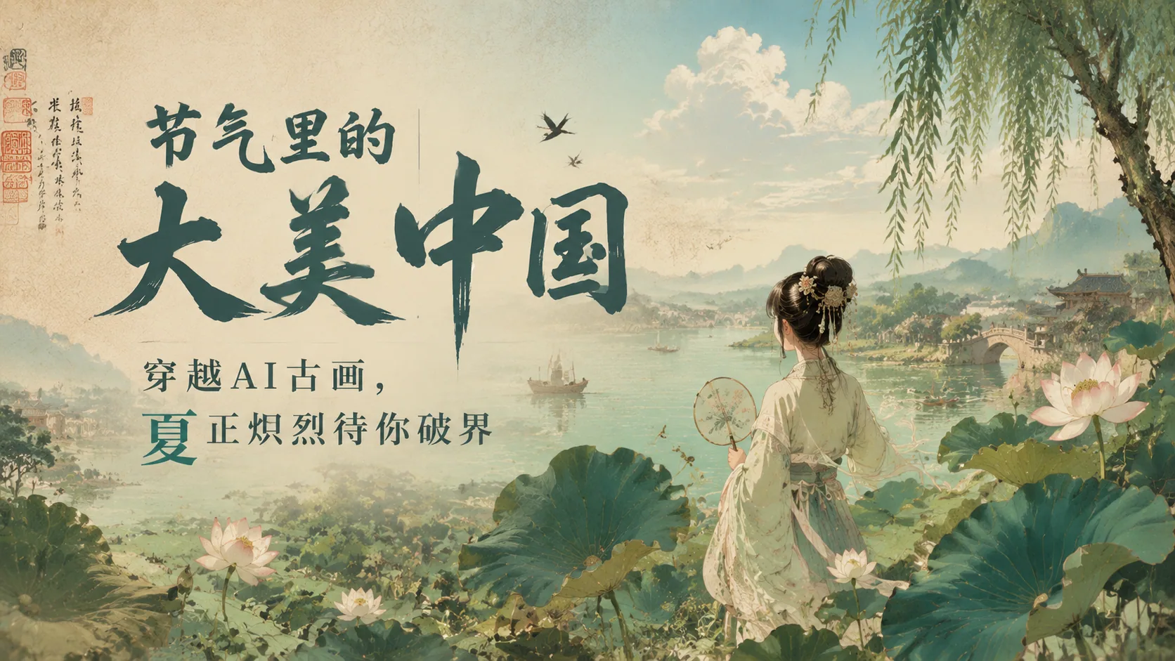 China Through the Solar Terms: Entering an AI Classical Painting of Summer