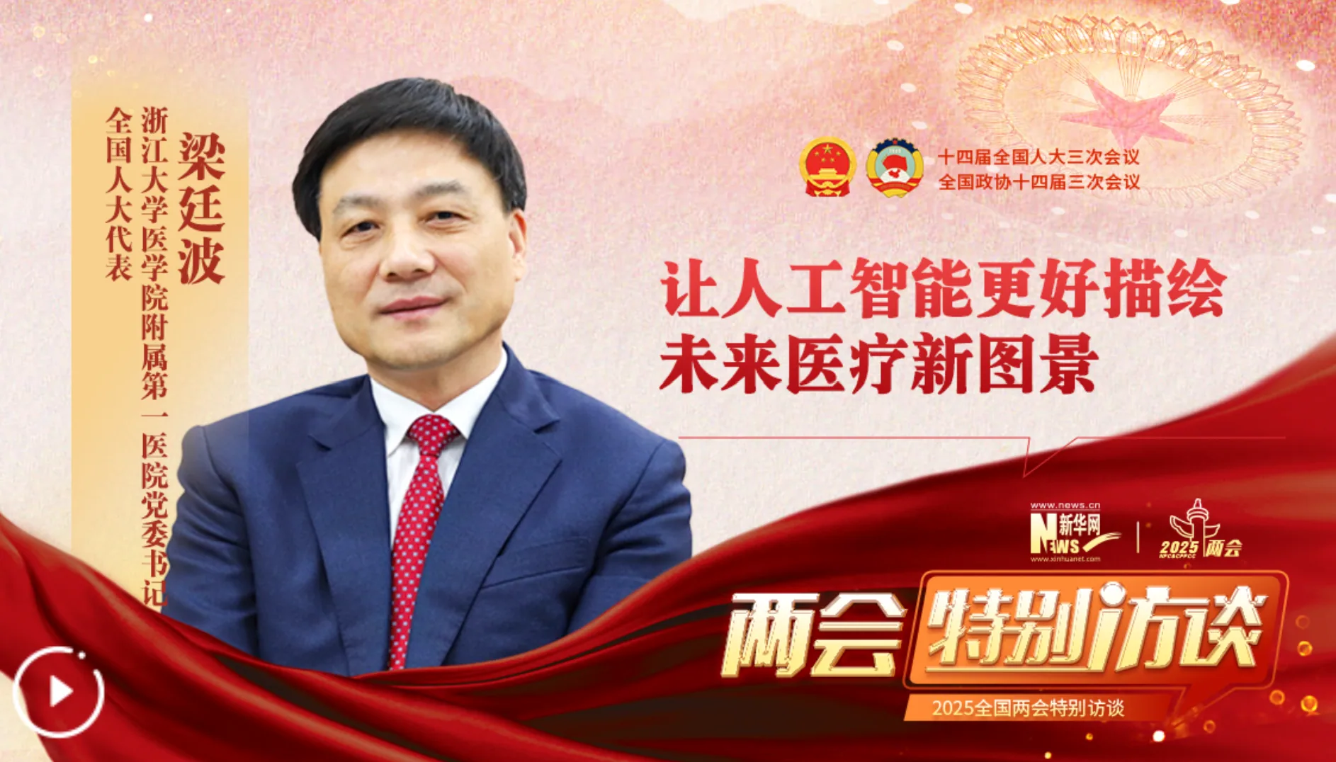 Xinhua Interview: AI and the Future of Healthcare
